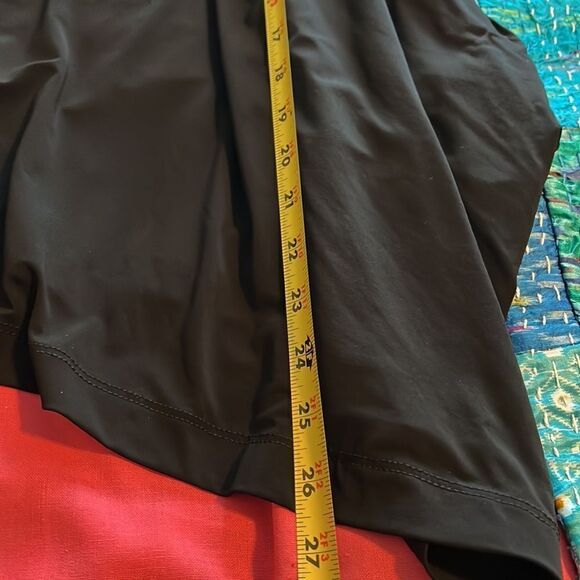 BRYN WALKER black asymmetrical top. Long sleeve. Size medium - Picture 7 of 9